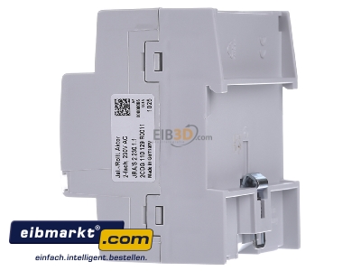 View on the right ABB Stotz S&J JRA/S2.230.1.1 Sunblind actuator for bus system 2-ch - 
