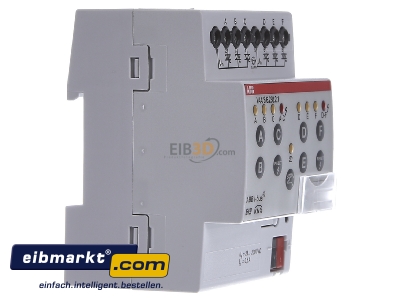 Ansicht links ABB Stotz S&J VAA/S6.230.2.1 Ventilantrieb-Aktor 6fach, 230 V, REG 