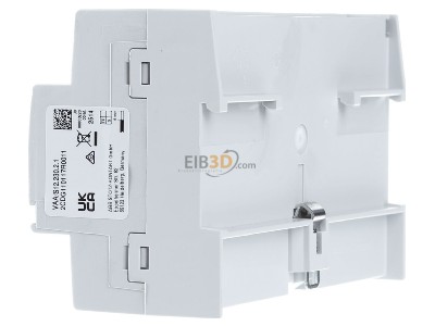 Ansicht rechts ABB VAA/S12.230.2.1 EIB, KNX Heizungsaktor 12fach, 230V AC, 