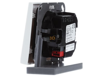 Ansicht rechts Jung CO2 LS 2178 WW KNX CO2-Sensor, RT-Regler Luftfeuchtesensor aw 