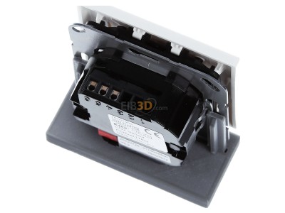 Ansicht oben hinten Jung CO2 LS 2178 WW KNX CO2-Sensor, RT-Regler Luftfeuchtesensor aw 