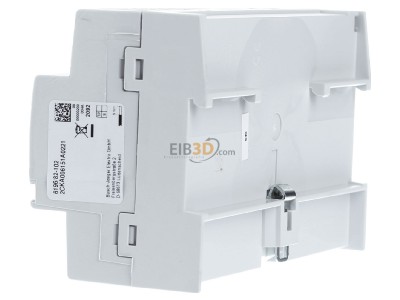 View on the right Busch Jaeger 6196/82-102 EIB, KNX blind/shutter actuator 8-fold, with runtime determination, 
