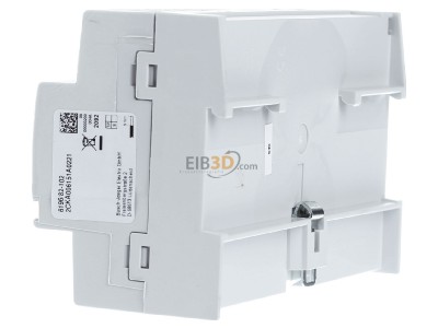 Ansicht rechts Busch Jaeger 6196/82-102 EIB, KNX Jalousieaktor 8fach, mit Laufzeitermittlung, 