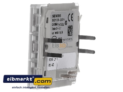 Ansicht rechts Siemens Indus.Sector 5WG1223-2AB14 Taster 3-Fach mit LED/Temp. 