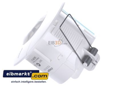 Ansicht oben rechts Hager TCC510S Prsenzmelder KNX 1 Kanal 