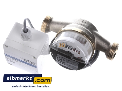 Ansicht oben vorne Lingg&Janke 85103 Wohnungswasserzhler Baulnge130mm/bis40C 