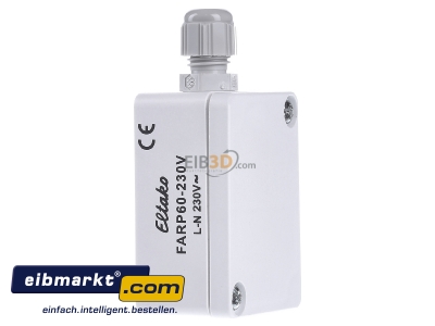 Ansicht links Eltako FARP60-230V Auen-Funkrepeater 