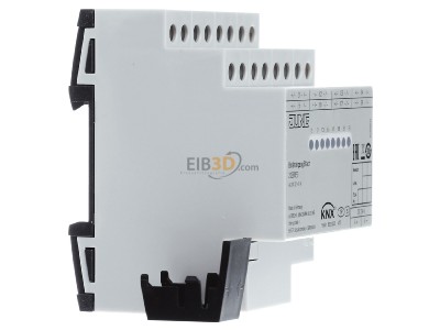 View on the left Jung 2128 REG EIB, KNX binary input 8-ch, 
