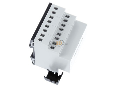 Ansicht oben links Jung 2128 REG KNX Binreingang 8-fach REG Gehuse 4TE 