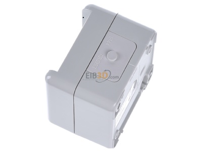 View top right Jung 8471.02 LEDW EIB, KNX touch sensor connector for home, 

