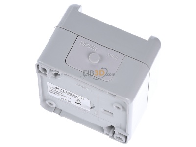 Top rear view Jung 8471.02 LEDW EIB, KNX touch sensor connector for home, 
