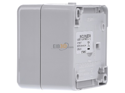 View on the right Jung 8472.01 LEDW EIB, KNX touch sensor connector for home, 
