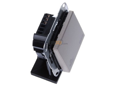 Ansicht oben links Jung CO2 A 2178 CH KNX CO2-Sensor, RT-Regler champagner 