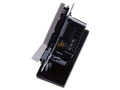 Ansicht oben rechts Jung CO2 A 2178 CH KNX CO2-Sensor, RT-Regler champagner 