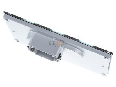 Ansicht oben hinten Jung MBT 2424 SW EIB, KNX Melde- und Bedientableau mit Logikfunktionen, Glas schwarz, 