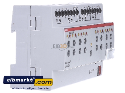 Ansicht links ABB Stotz S&J ES/S 8.1.2.1 Elektronischer Schaltaktor 8-fach, 1 A, REG 