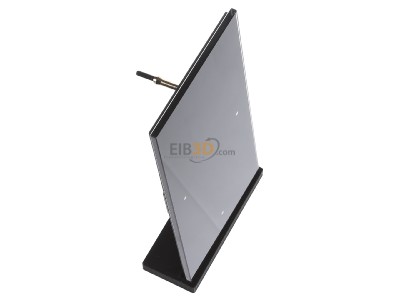 Ansicht oben links Berker 75141835 Glas-Sensor 1fach schwarz 