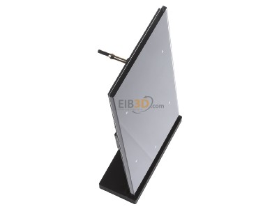 Ansicht oben links Berker 75142835 Glas-Sensor 2fach Glas 