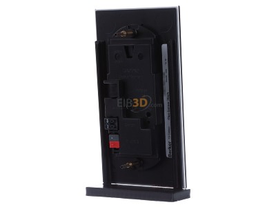 Ansicht hinten Berker 75143835 Glas-Sensor 3fach schwarz 