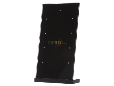 Frontansicht Berker 75144835 Glas-Sensor 4fach Glas schwarz 