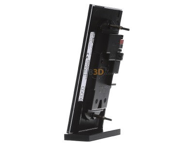 Ansicht rechts Berker 75144835 Glas-Sensor 4fach Glas schwarz 