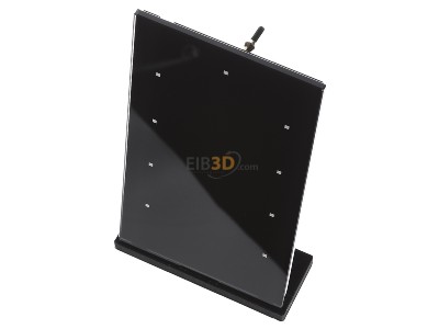 Ansicht oben vorne Berker 75144835 Glas-Sensor 4fach Glas schwarz 