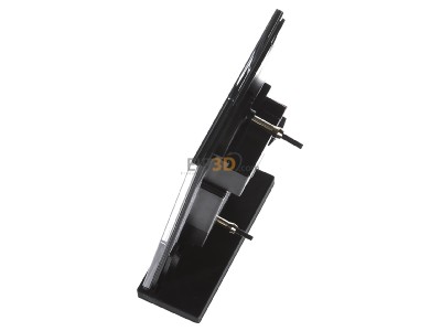 Ansicht oben rechts Berker 75144835 Glas-Sensor 4fach Glas schwarz 