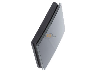 Ansicht oben links Berker 75161592 Tastsensor 1fach Glas schwarz 