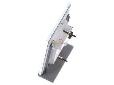 Ansicht oben rechts Berker 75643030 Glas-Sensor 3fach polarwei� 