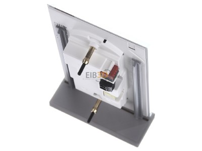 Ansicht oben hinten Berker 75643030 Glas-Sensor 3fach polarwei� 