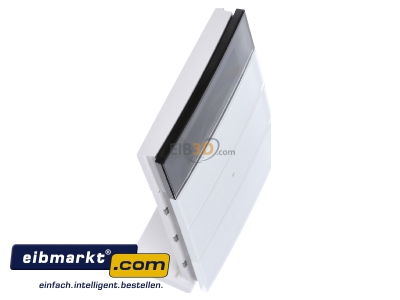 Ansicht oben links Berker 75663590 Tastsensor 3fach Glas polarwei 