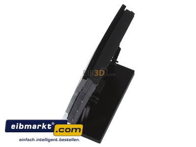 Ansicht oben rechts Berker 75663592 Tastsensor 3fach Glas schwarz 