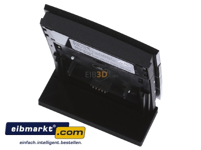 Ansicht oben hinten Berker 75663592 Tastsensor 3fach Glas schwarz 