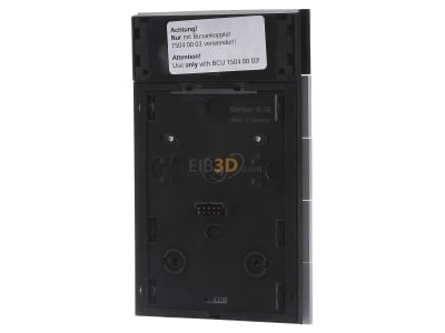 Back view Berker 75664594 EIB, KNX button panel, 
