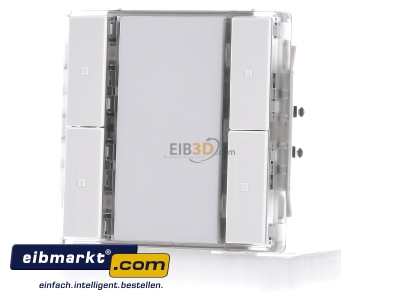 Frontansicht Siemens Indus.Sector 5WG12222DB13 Taster 2-Fach mit LED 5WG1222-2DB13