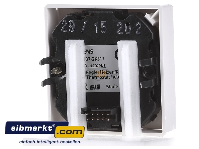 Back view Siemens Indus.Sector 5WG1237-2KB11 Room thermostat for bus system
