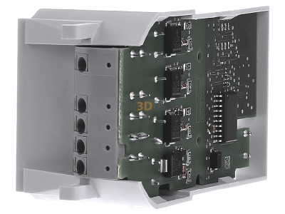 View on the right Siemens 5WG1260-4AB23 EIB, KNX binary input 4-ch, 
