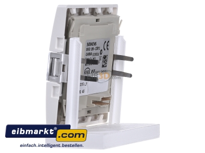 Ansicht rechts Siemens Indus.Sector 5WG1286-2DB12 Taster 2-Fach,Titanweiss 