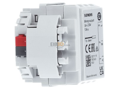 View on the left Siemens 5WG1510-2AB13 EIB, KNX switching actuator 2-ch, 
