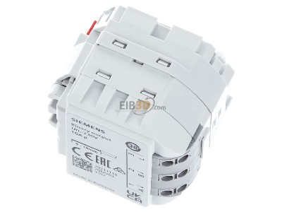 View up front Siemens 5WG1510-2AB13 EIB, KNX switching actuator 2-ch, 

