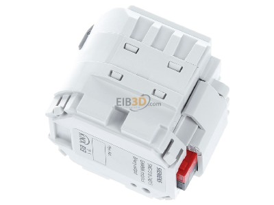 Top rear view Siemens 5WG1510-2AB13 EIB, KNX switching actuator 2-ch, 
