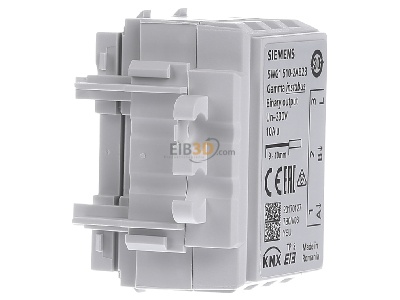 View on the left Siemens 5WG1510-2AB23 EIB, KNX switching actuator 2-ch, 
