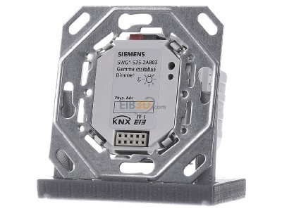 Front view Siemens 5WG1525-2AB03 EIB, KNX universal dimming actuator 1-fold with BTM interface, 1x 250W, N 525/03, 
