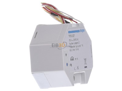 View on the left Hager TRB302B EIB, KNX binary input 2-ch, 
