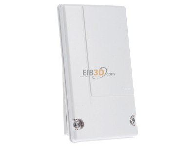 View on the left Hager TRE202 Bidirectional EIB, KNX radio switch actuator 2-fold, IP55, Surface Mount, q-link, 
