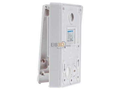 View on the right Hager TRE202 Bidirectional EIB, KNX radio switch actuator 2-fold, IP55, Surface Mount, q-link, 
