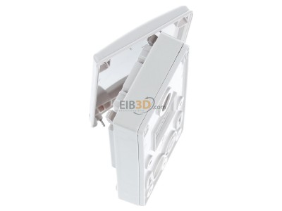 View top right Hager TRE202 Bidirectional EIB, KNX radio switch actuator 2-fold, IP55, Surface Mount, q-link, 
