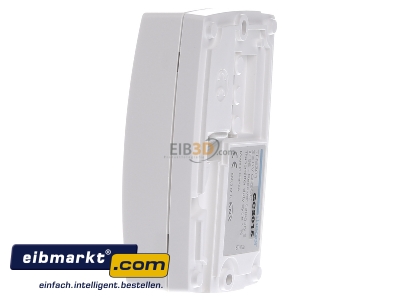 Ansicht rechts Hager TRE301 Funk KNX AP Tastsensor 1f,IP55,quicklink 