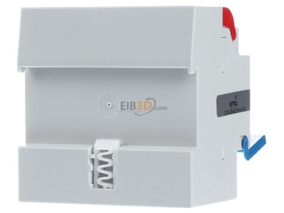 Back view Lingg & Janke EZ-EMU-DSUP-D-REG-FW EIB, KNX energy meter Superior 3 phases, EZ-EMU-DSUP-D-FW-REG
