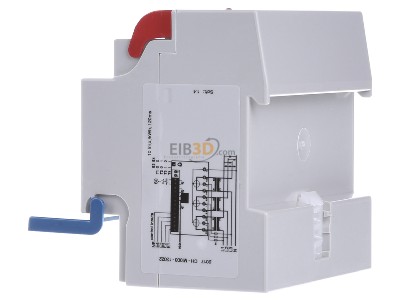 View on the right Lingg & Janke EZ-EMU-WSTD-D-REG-FW EIB, KNX transformer kilowatt-hour meter, 
